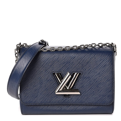 Louis Vuitton Epi Twist Shoulder Bag MM Indigo 1 of 9