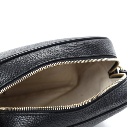 Gucci Pebbled Calfskin Small Soho Disco Bag Black 5 of 11