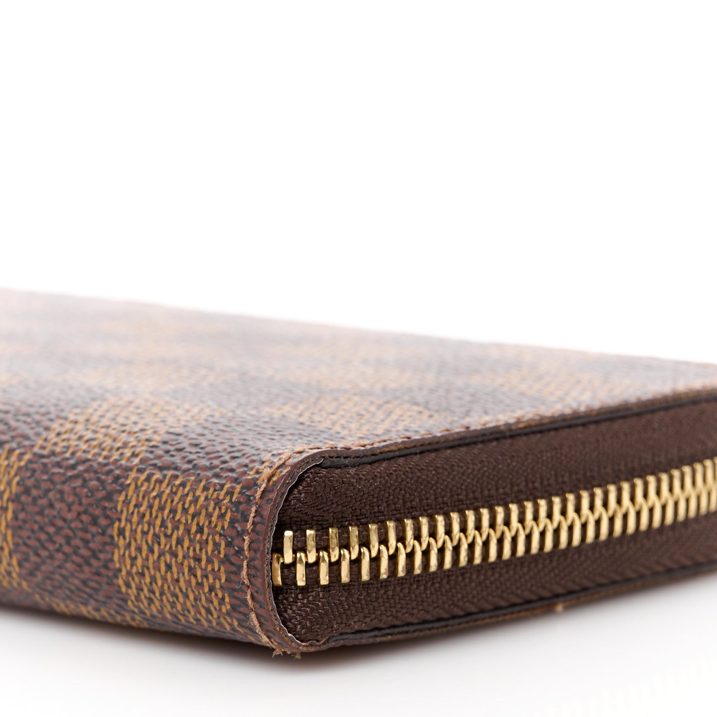 Damier Ebene Clemence Wallet Rose Ballerine