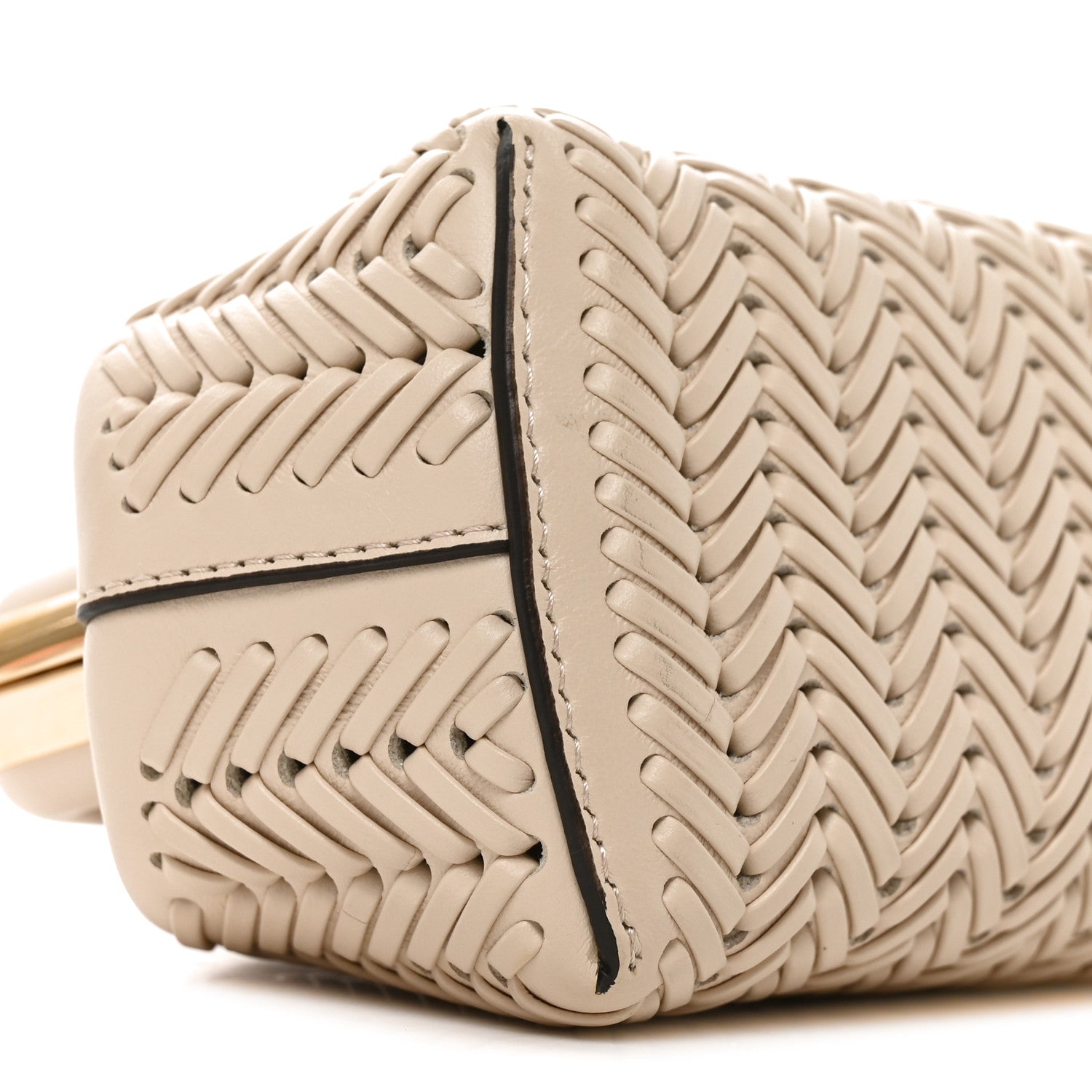Fendi Vitello Grace Intreccio Nappa Small Fendi First Poudre 8 of 9