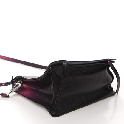 Prada Glace Calf Ombre Etiquette Flap Fuxia Astrale 4 of 10
