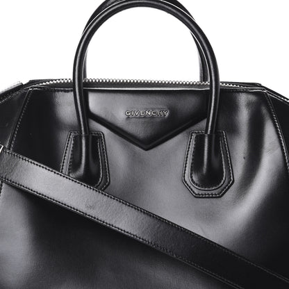 Givenchy Shiny Lord Calfskin Medium Antigona Black 8 of 10