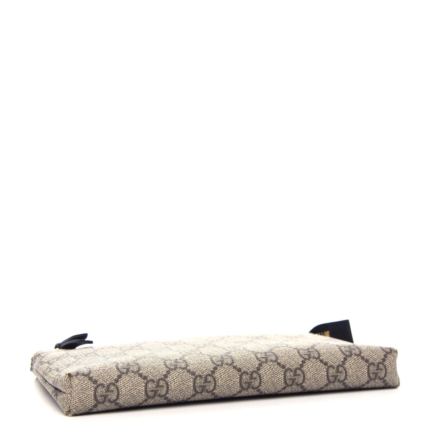 Gucci GG Supreme Monogram Wrist Wallet Black 4 of 11