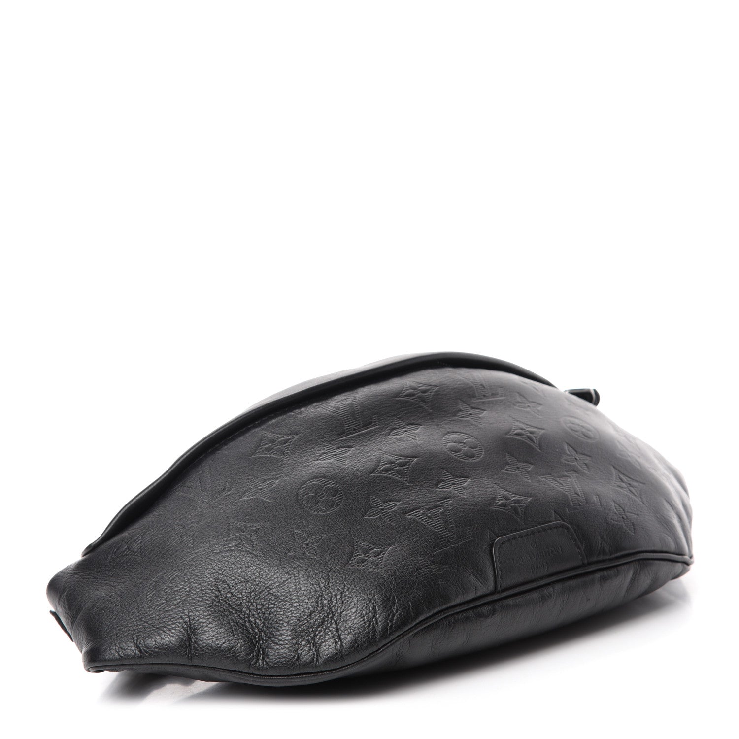 Louis Vuitton Calfskin Monogram Shadow Discovery Bumbag Black 4 of 10