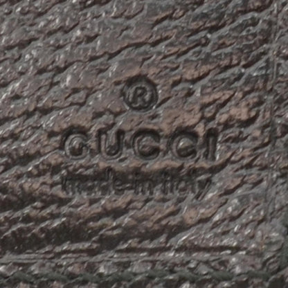 Gucci Monogram Ladies Web Continental Wallet Black 8 of 9