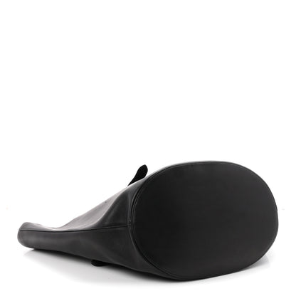 The Row Saddle Calfskin EW Jasper Tote  Black 3 of 9