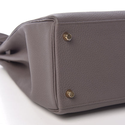 Hermes Togo Kelly Retourne 35 Etain 38 of 40