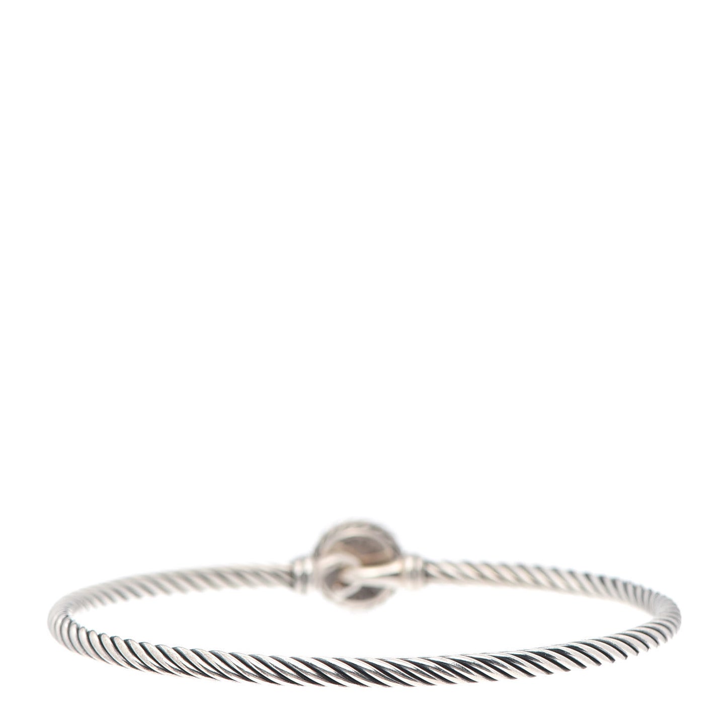 Sterling Silver Black Orchid 3mm Chatelaine Bracelet