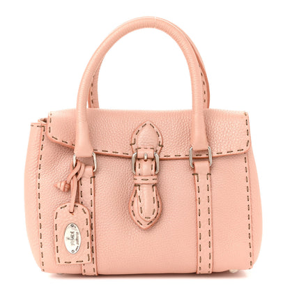 Fendi Cuoio Romano Selleria Mini Linda Satchel Cipria 1 of 16