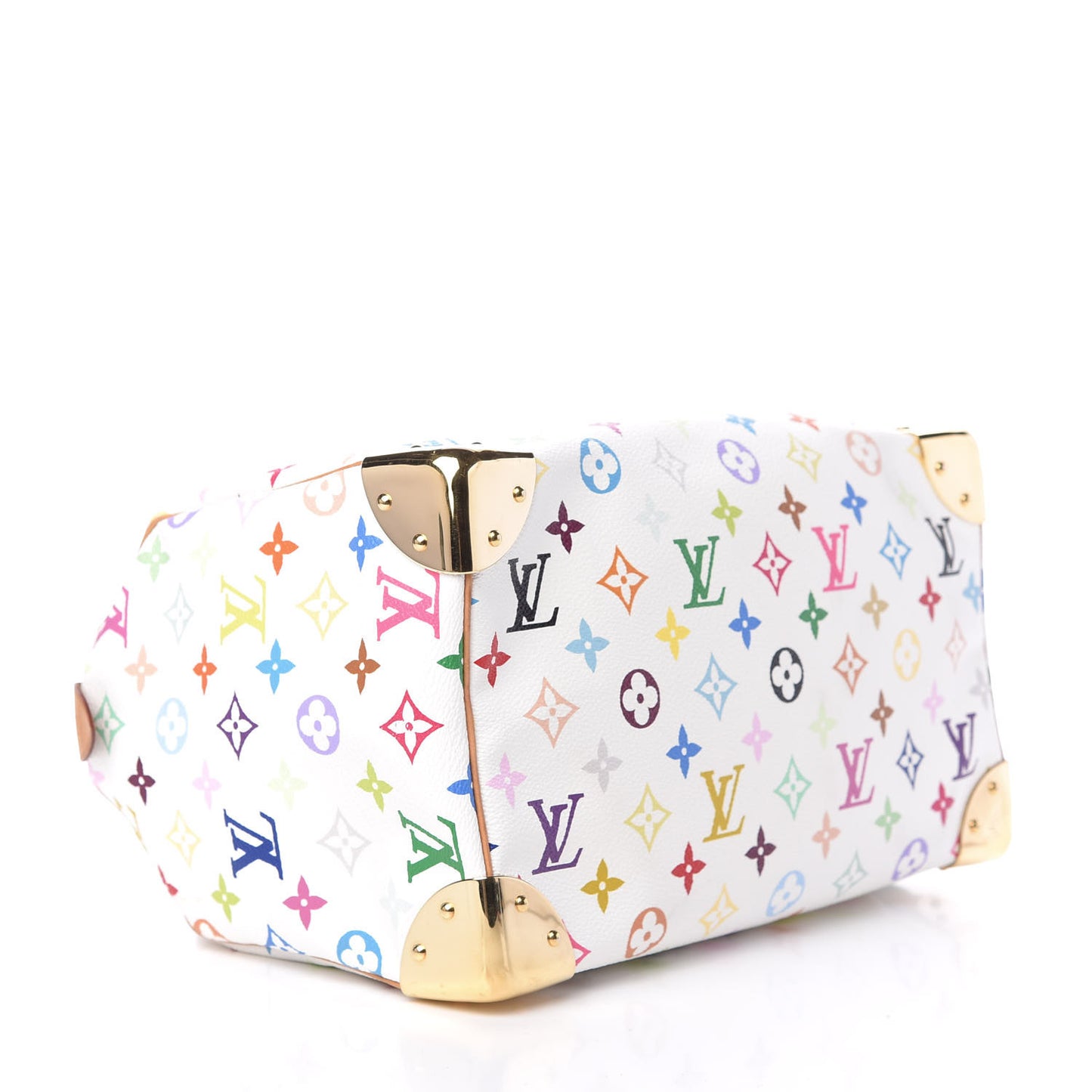 Monogram Multicolor Speedy 30 White