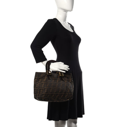 Fendi Zucca Tote Tobacco Brown 2 of 13
