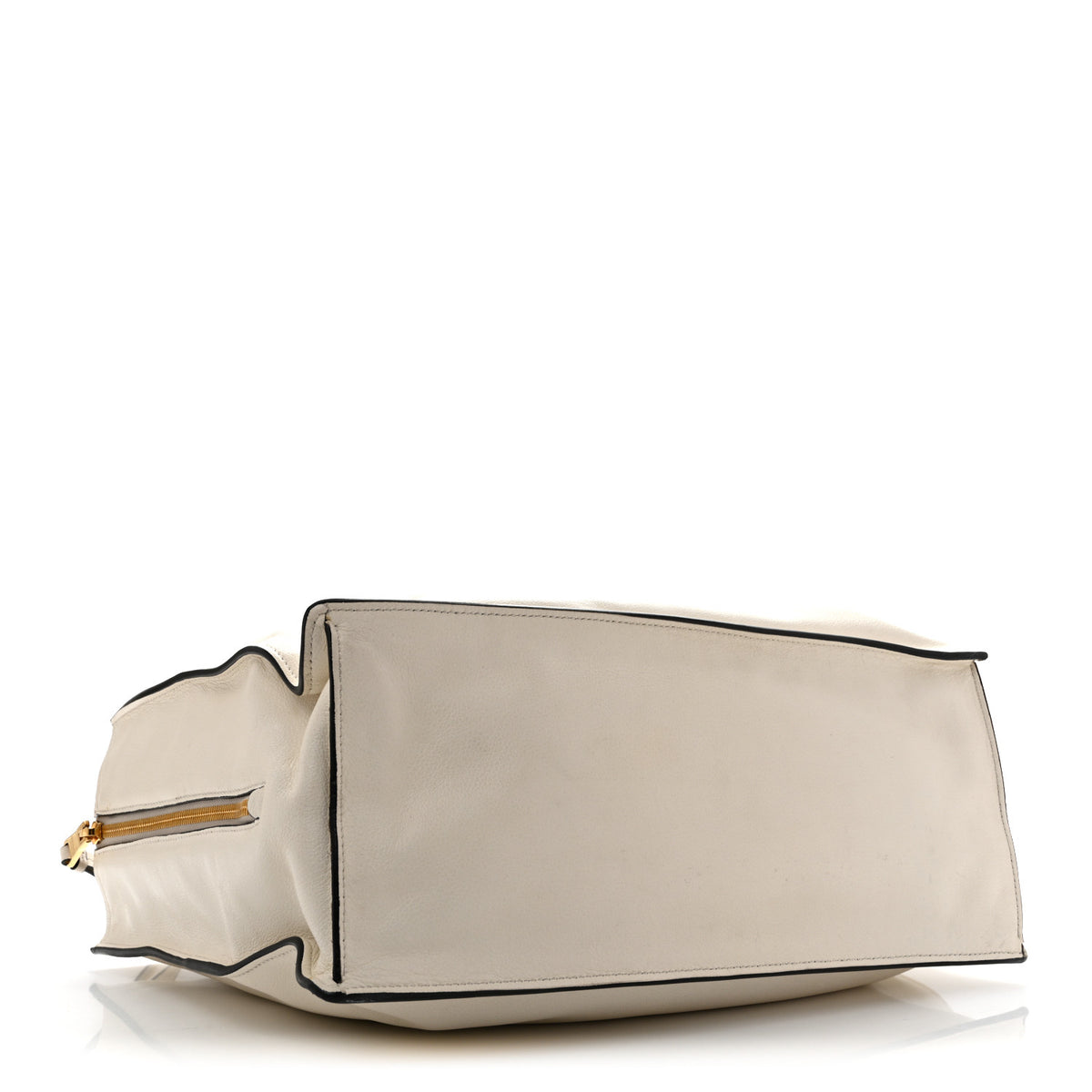Prada Glace Calfskin Tote White 4 of 15