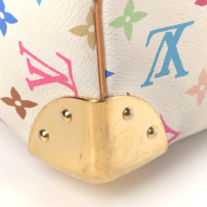 Louis Vuitton Monogram Multicolor Speedy 30 White 10 of 15
