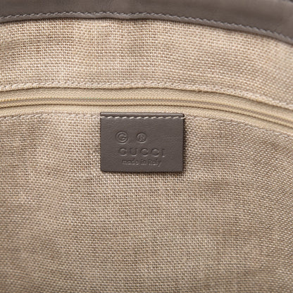 Gucci Soft Microguccissima Medium Zippered Satchel Loess 8 of 11