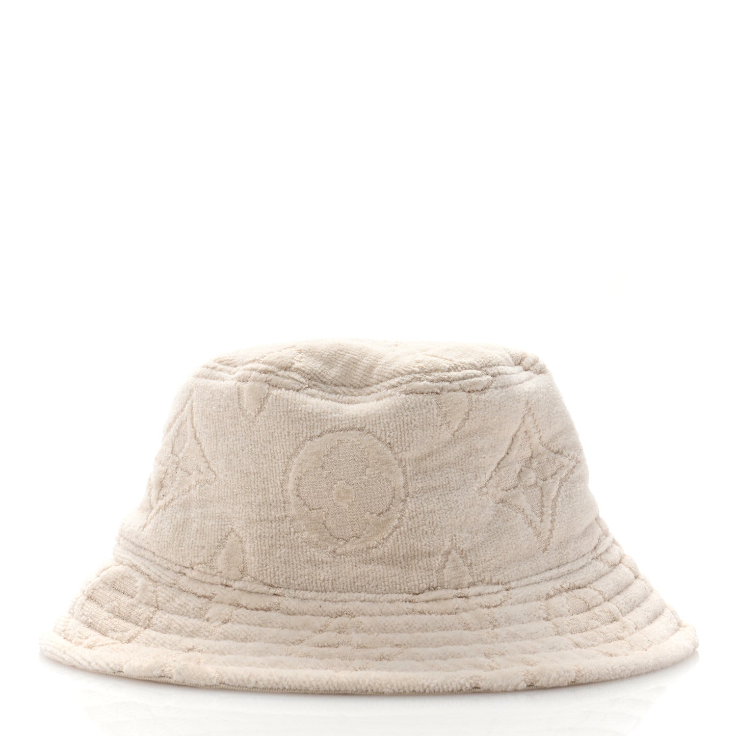 Louis Vuitton Cotton Jacquard Monogram LVacation Reversible Hat M White 9 of 16