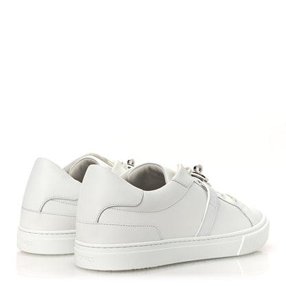 Hermes Calfskin Mens Day Sneakers 44 White 5 of 12