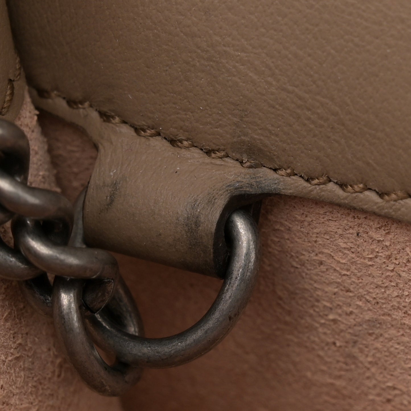 GG Supreme Monogram Super Mini Dionysus Shoulder Bag Taupe