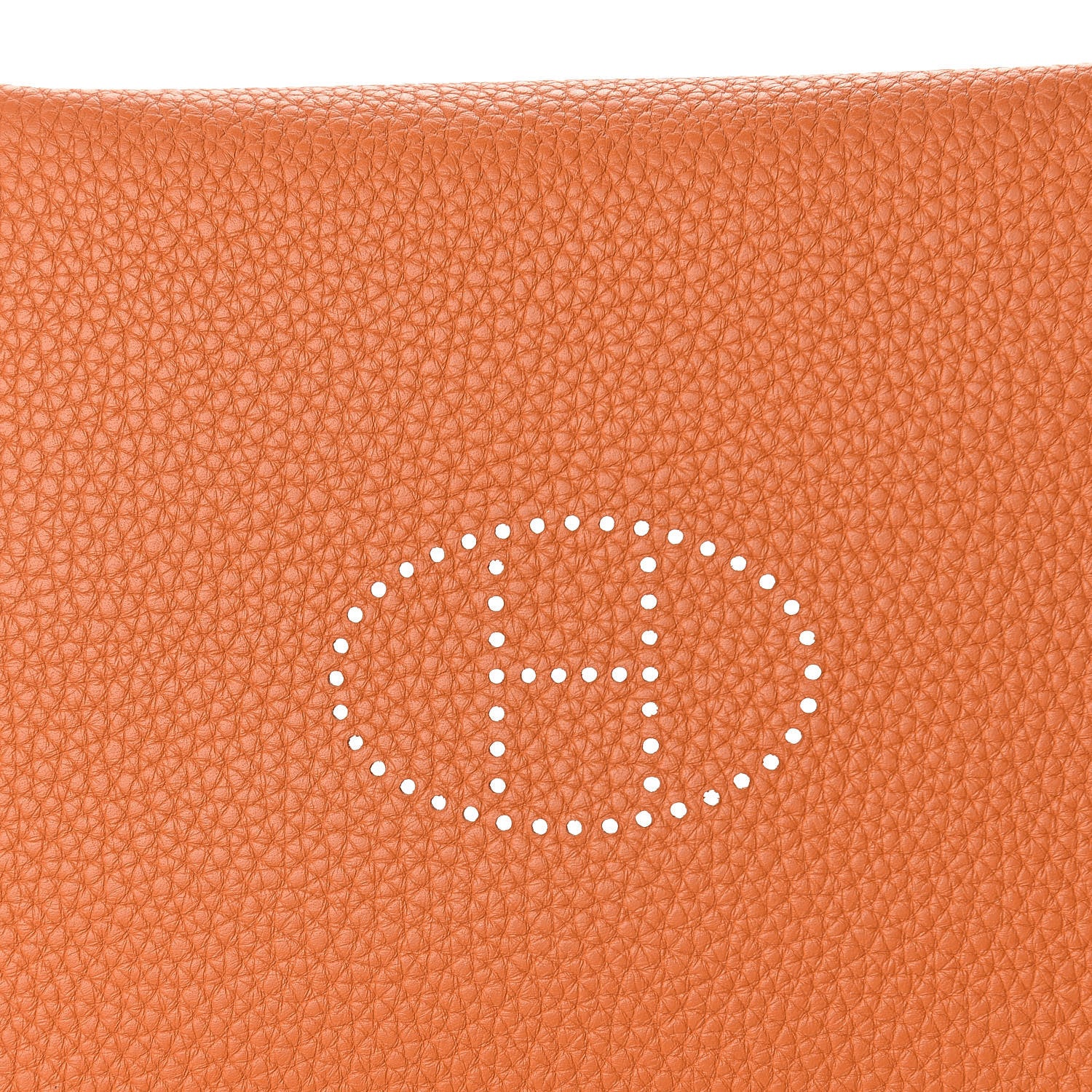 Hermes Taurillon Clemence Mises et Relances Change Tray Potiron 7 of 8