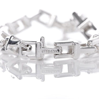 Tiffany Sterling Silver T Chain Bracelet 4 of 4