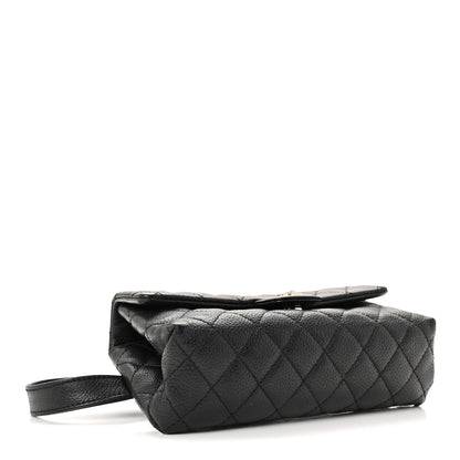 Chanel Grained Calfskin Quilted 2.55 Reissue Flap Belt Bag Clutch Black 6 of 19