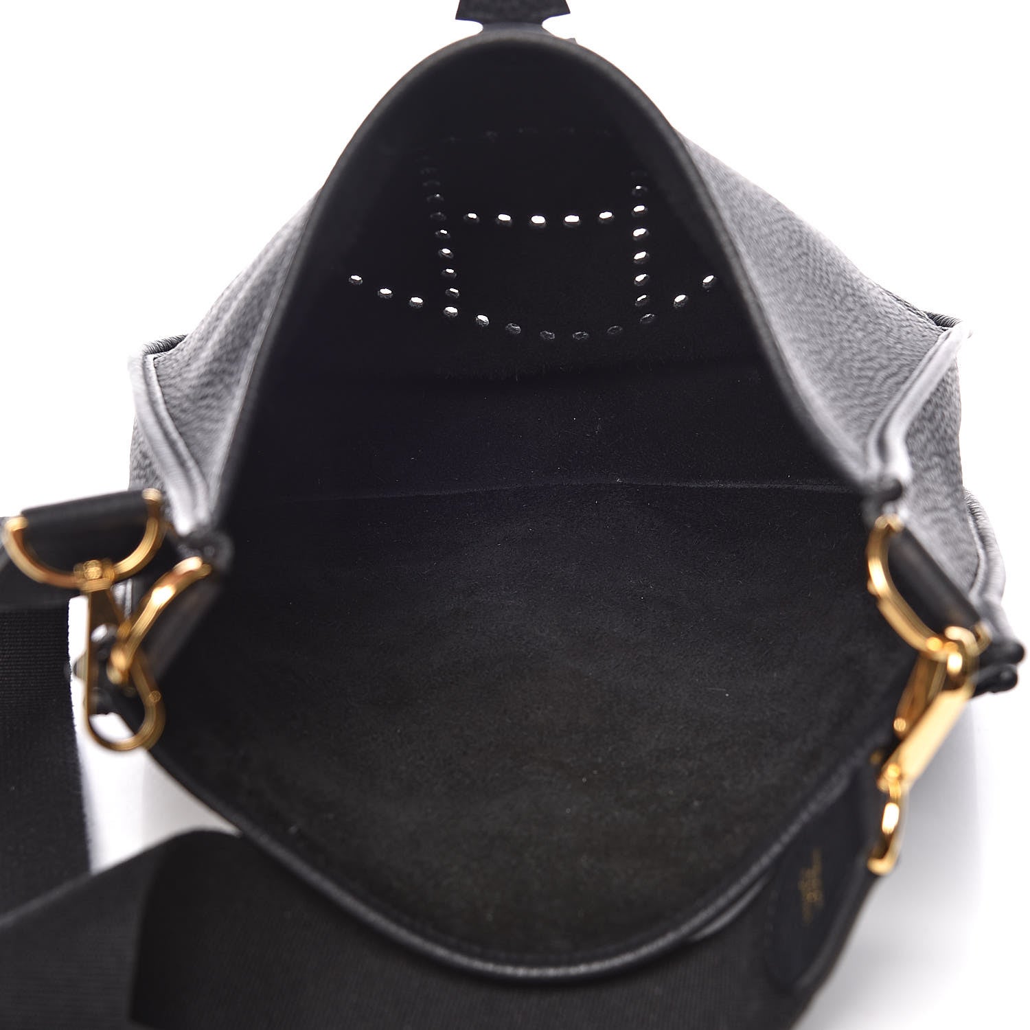 Hermes Taurillon Clemence Evelyne III PM Black 5 of 15