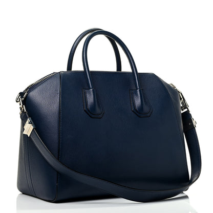 Givenchy Sugar Goatskin Medium Antigona Navy 4 of 10