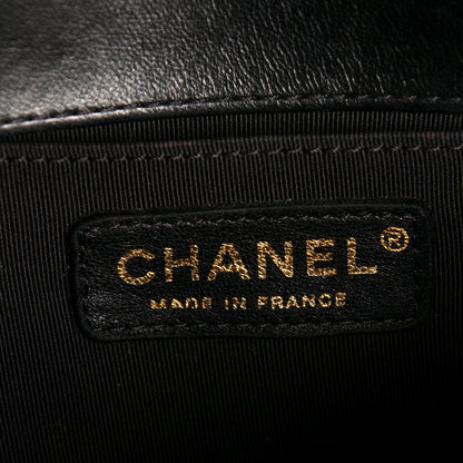 Chanel Lambskin Quilted Small Boy Flap Black 6 of 7