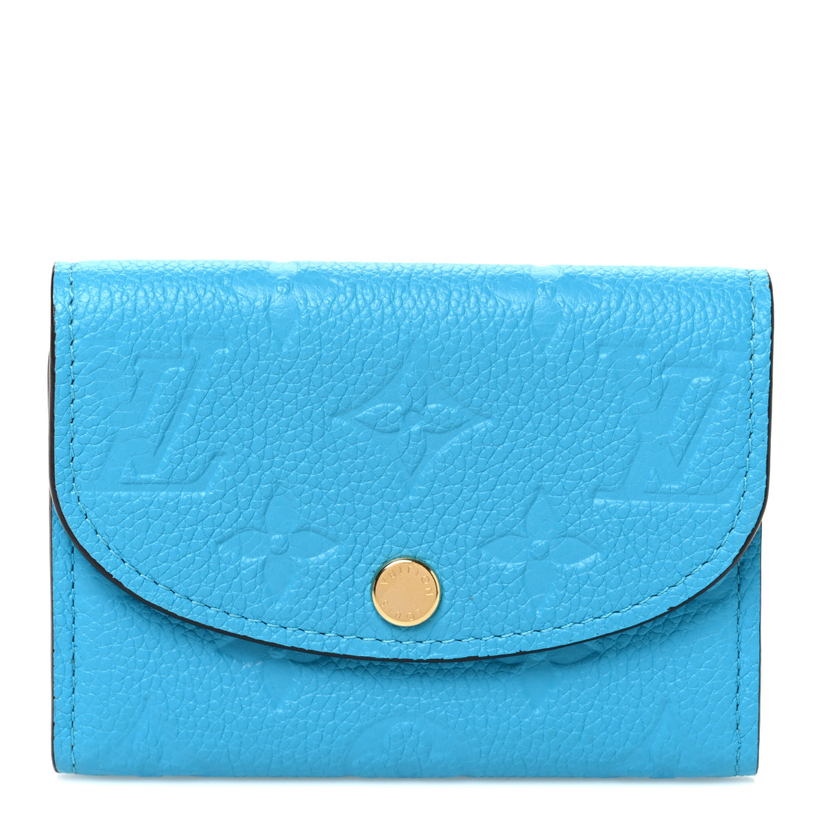 Louis Vuitton Empreinte Rosalie Coin Purse Turquoise 1 of 6