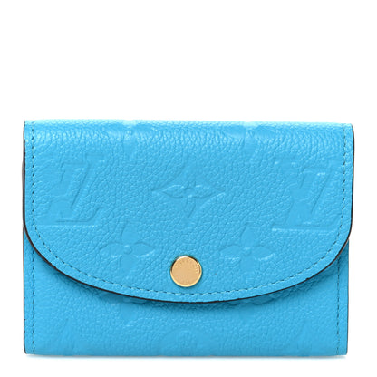 Louis Vuitton Empreinte Rosalie Coin Purse Turquoise 1 of 6