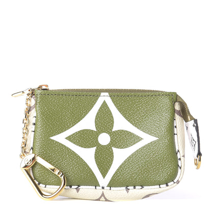 Louis Vuitton Monogram Giant Micro Pochette Accessories Kaki White 1 of 7