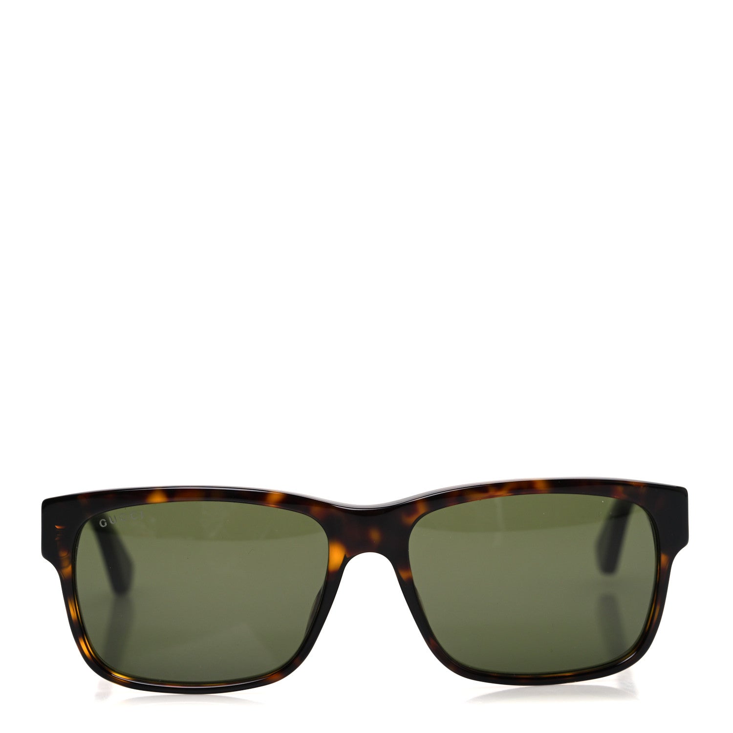 Gucci Acetate Square Frame Web Sunglasses GG0340S Havana 2 of 8