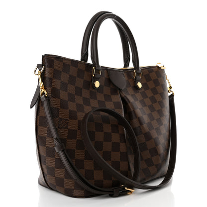 Louis Vuitton Damier Ebene Siena MM 3 of 9