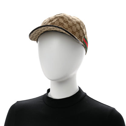 Gucci Monogram Web Baseball Hat L Beige Cocoa 2 of 15
