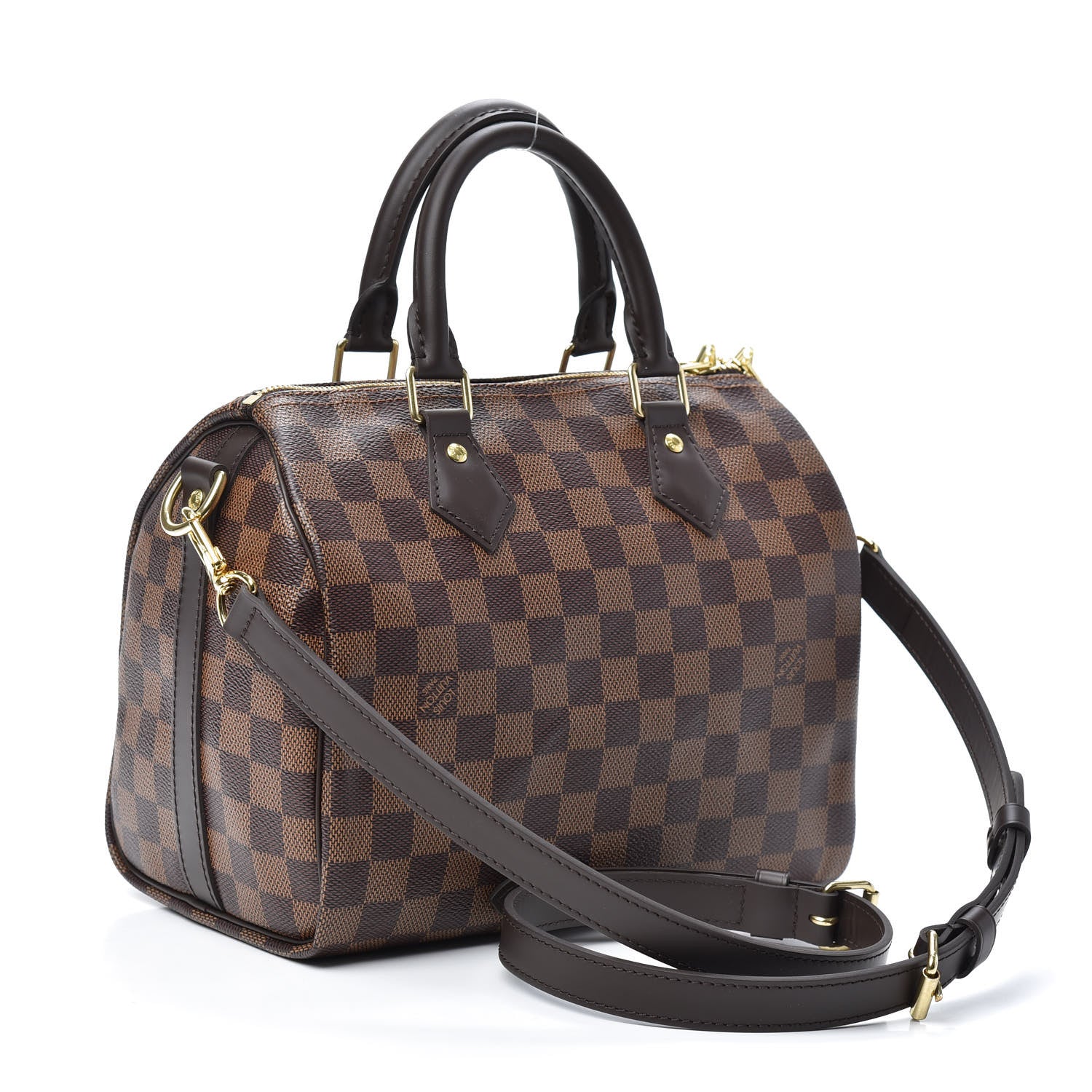 Louis Vuitton Damier Ebene Speedy Bandouliere 25 3 of 9