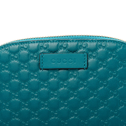 Gucci Microguccissima GG Cosmetic Case Deep Cobalt 10 of 11