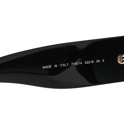 Chanel Acetate Rectangle Sunglasses 71551A Black 6 of 8