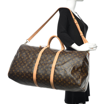 Louis Vuitton Monogram Keepall Bandouliere 60 2 of 21
