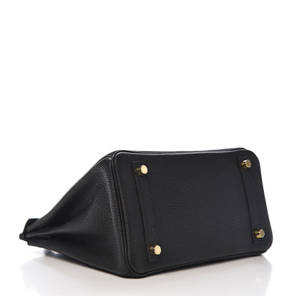 Hermes Togo Birkin 25 Black 4 of 35