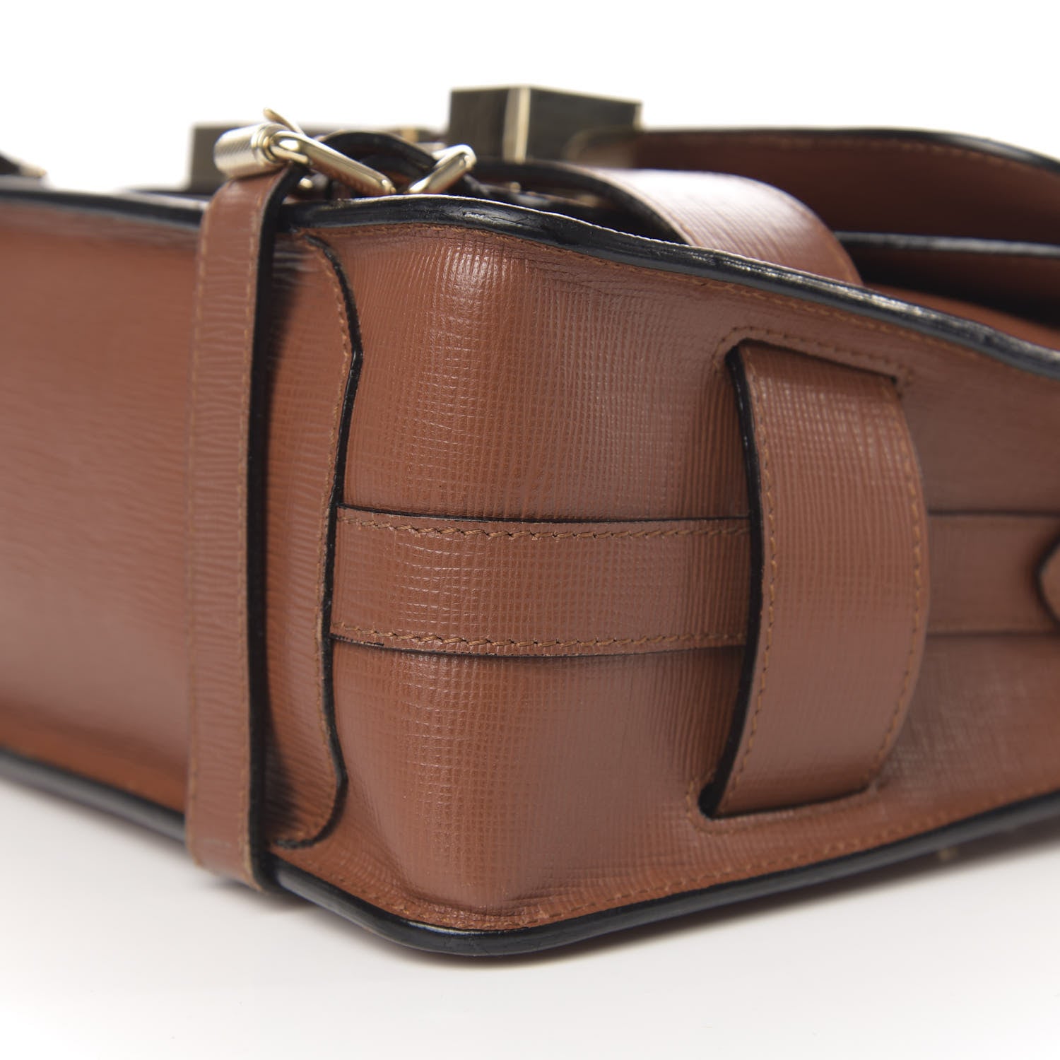 Proenza Schouler Linosa Calfskin PS11 Classic Shoulder Bag Nice Tan 15 of 16