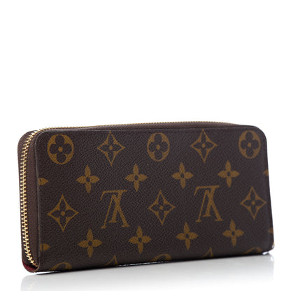 Louis Vuitton Monogram Clemence Wallet Fuchsia 3 of 9