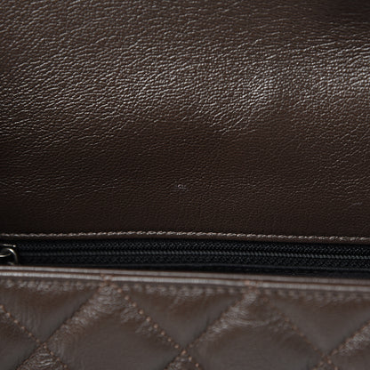 Chanel Metallic Goatskin Large City Rock Flap Brown 10 of 10