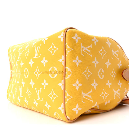 Louis Vuitton Calfskin Monogram Speedy P9 Bandouliere 25 Jaune Mat 10 of 10