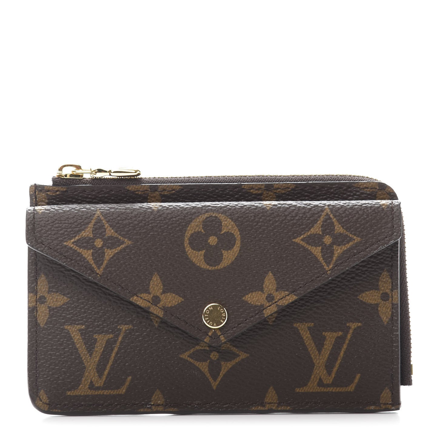 Monogram Recto Verso Card Holder Black