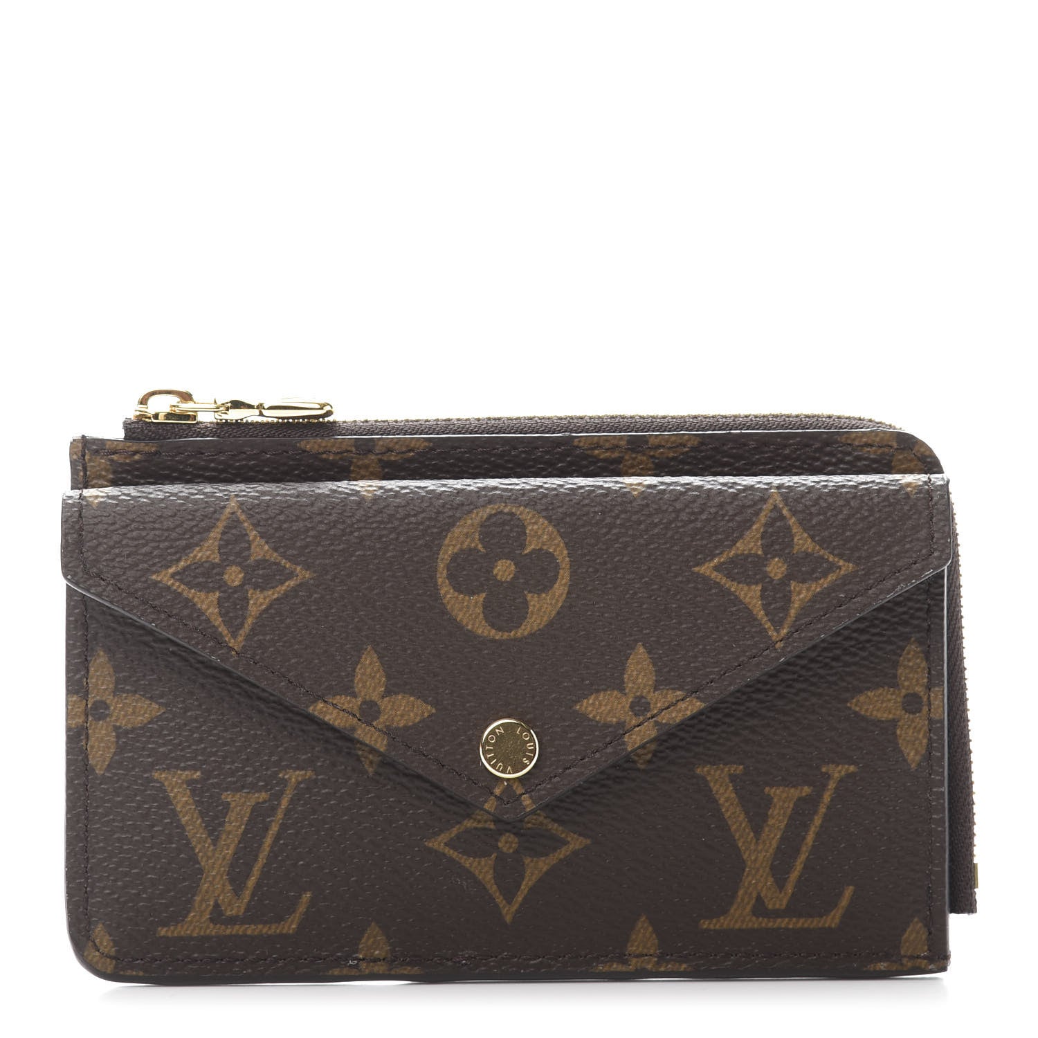 Louis Vuitton Monogram Recto Verso Card Holder Black 1 of 8