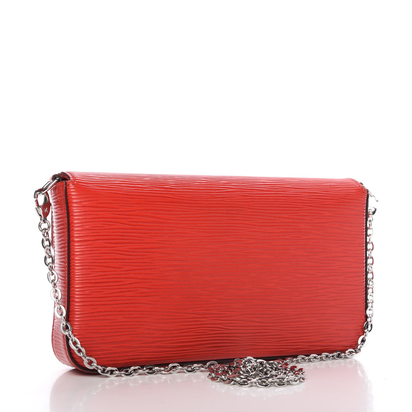 Epi Pochette Felicie Coquelicot
