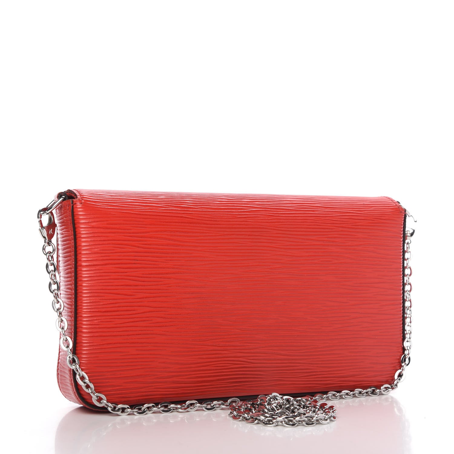 Louis Vuitton Epi Pochette Felicie Coquelicot 3 of 12