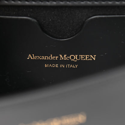 Alexander McQueen Calfskin Mini Jeweled Knuckle Satchel Black 6 of 10