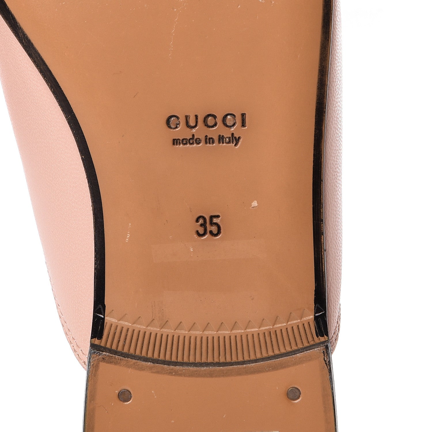 Gucci Malaga Kid Womens Princetown Slippers 35 Perfect Pink 6 of 11