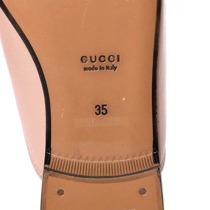 Gucci Malaga Kid Womens Princetown Slippers 35 Perfect Pink 6 of 11