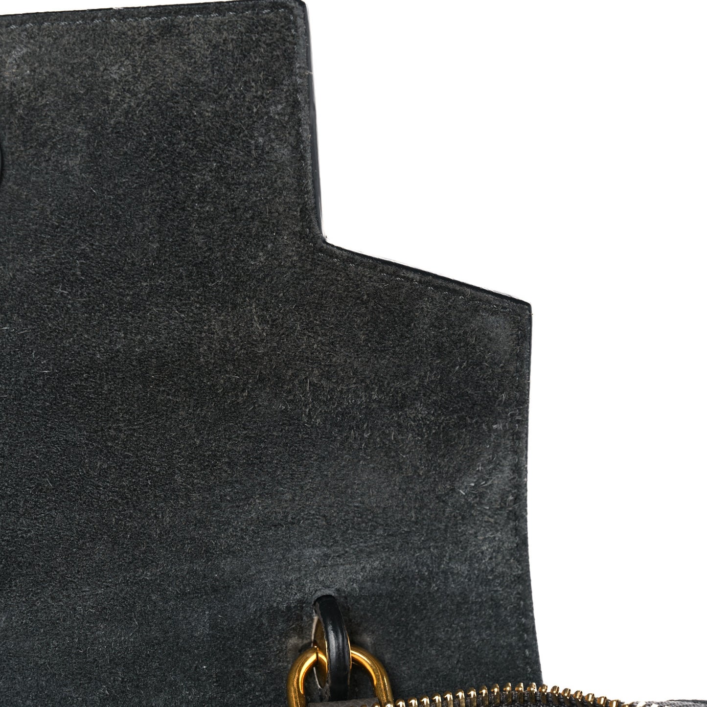 Grained Calfskin Micro Belt Bag Grey